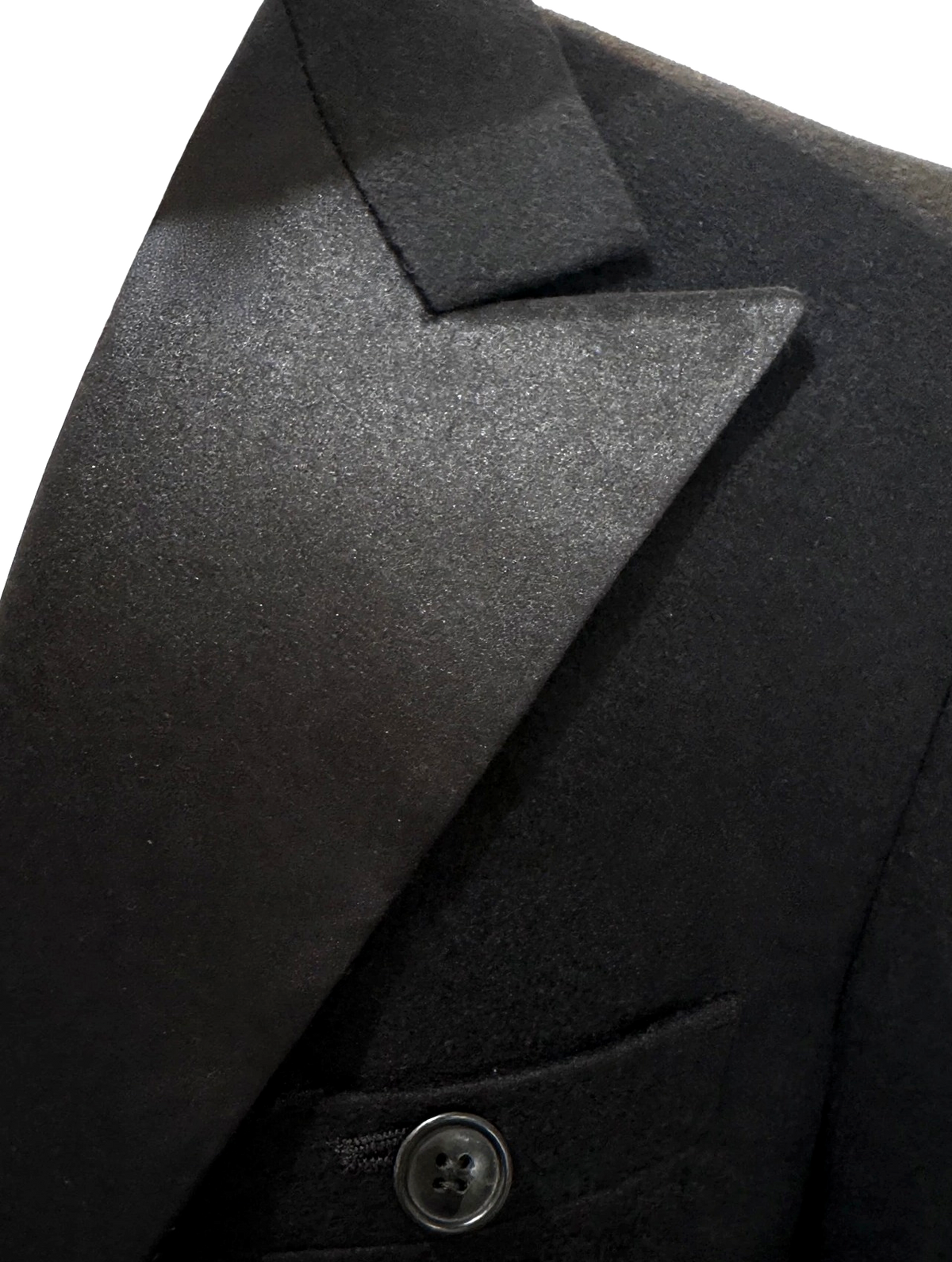 Sartorio Cashmere Tuxedo Jacket in white