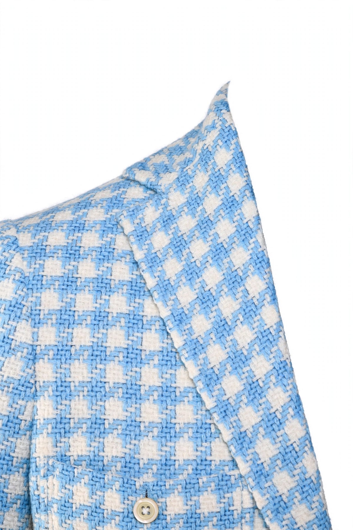 Sartorio Houndstooth Alpaca-Cotton Sport Jacket
