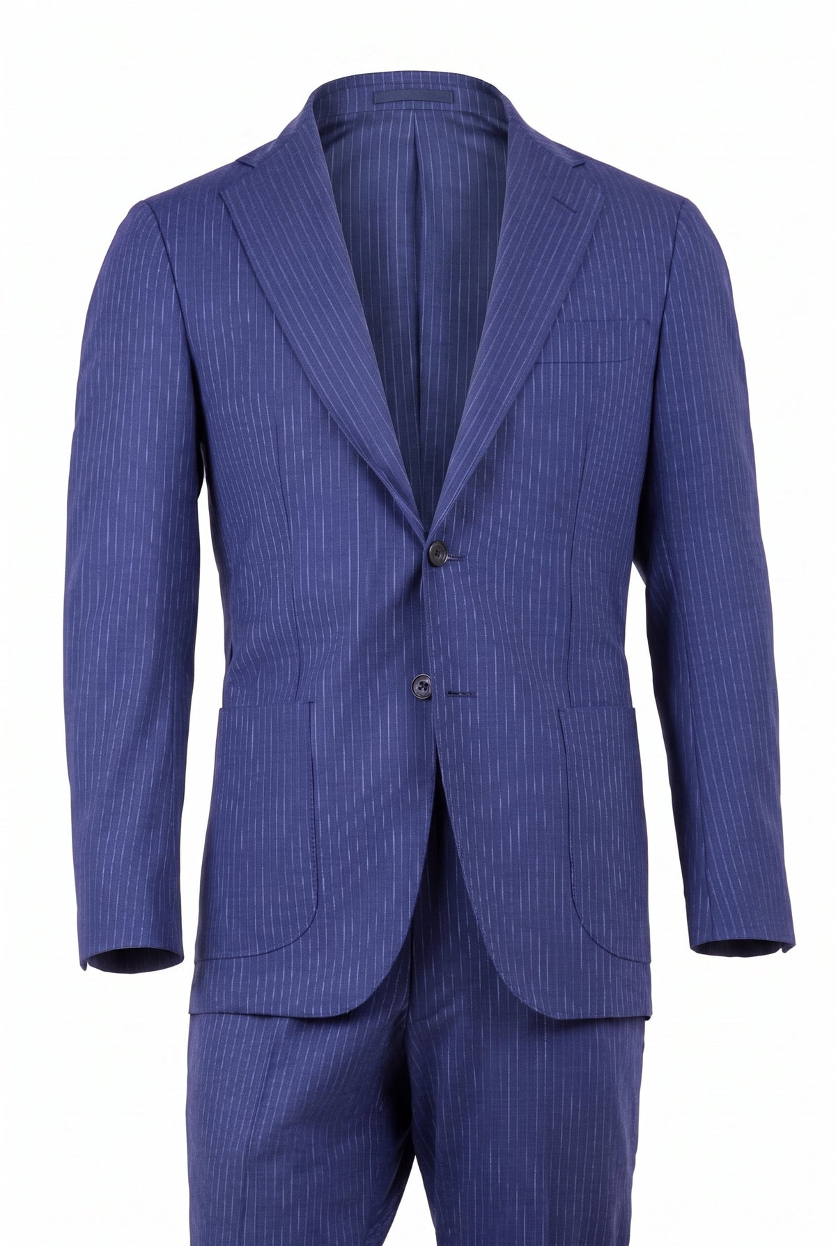 Sartorio Virgin Wool Pinstripe Suit