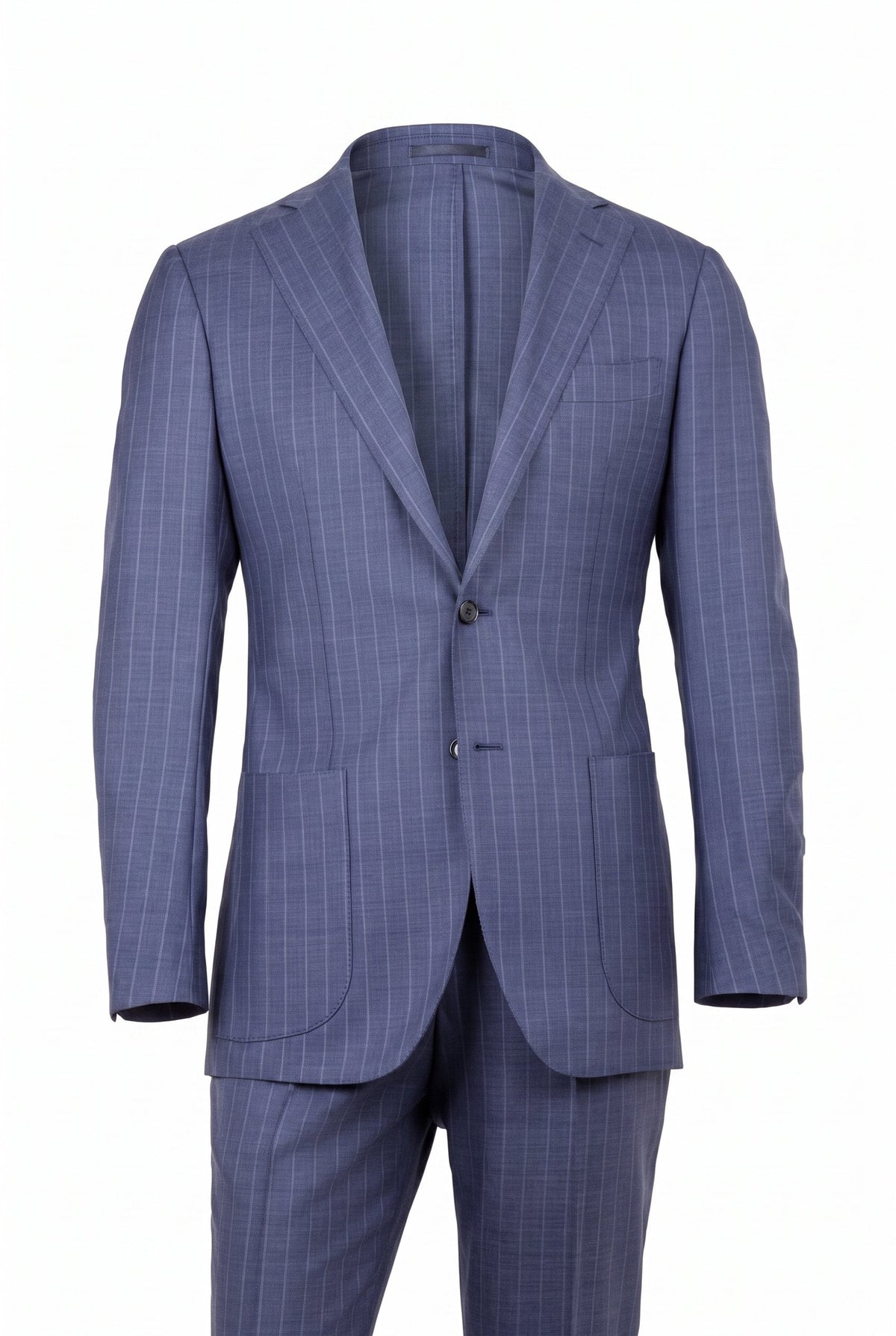 Sartorio Virgin Wool Pinstripe Suit
