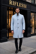 Kired by Kiton Peak Cashmere Reversible Overcoat
