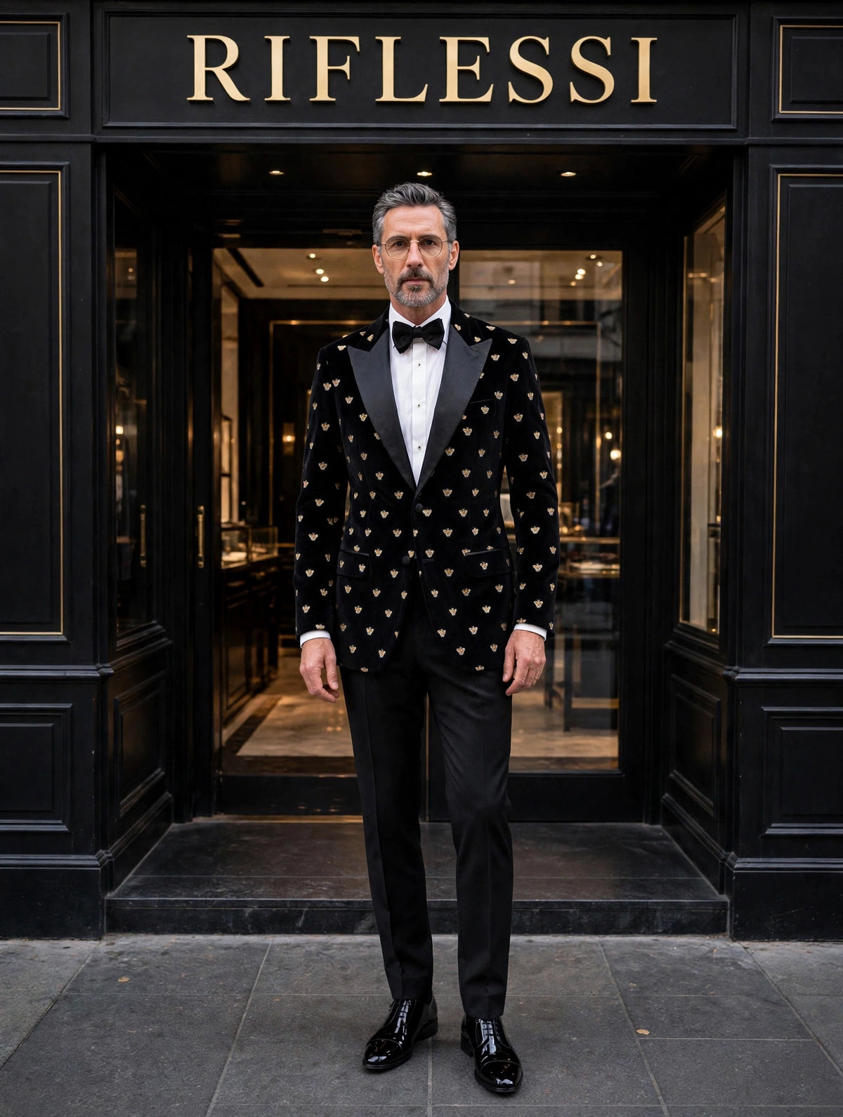 Sartorio Cotton Tuxedo Jacket