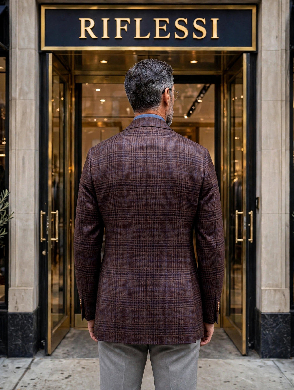 Sartorio Birdseye Virgin Wool-Silk Sport Jacket